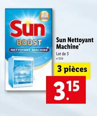 Lidl Sun nettoyant machine offre