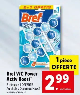 Bref WC power activ boost