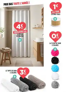 Centrakor LE RIDEAU DE DOUCHE offre
