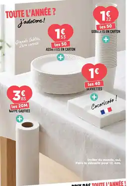 Centrakor Cocoricoo Serviettes offre