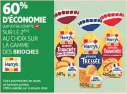 Auchan Supermarché Harry's Sur la gamme des brioches offre