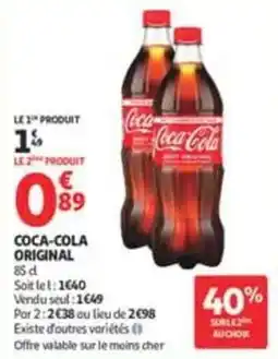 Auchan Supermarché Coca-Cola Original offre