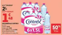 Auchan Supermarché Contrex Eau minérale offre