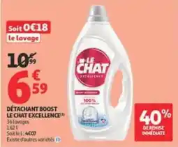Auchan Supermarché LE CHAT DÉTACHANT BOOST offre
