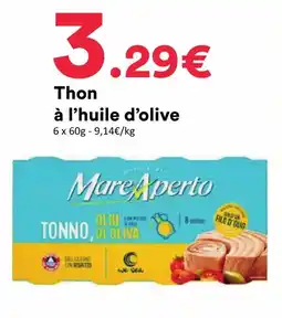 Hmarket Mare Aperto Thon offre