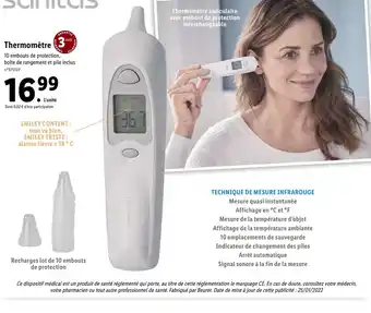 Lidl Thermomètre offre