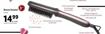 Lidl Brosse lissante offre