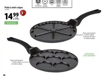 Lidl Poêle à mini-crêpes offre