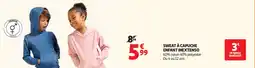 Auchan INEXTENSO SWEAT À CAPUCHE ENFANT offre