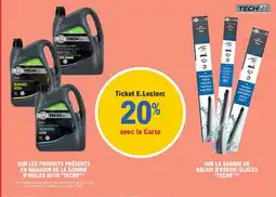E.Leclerc L'Auto TECH9 Huile pour moteur offre