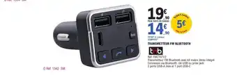 Tnb Transmetteur FM Bluetooth
