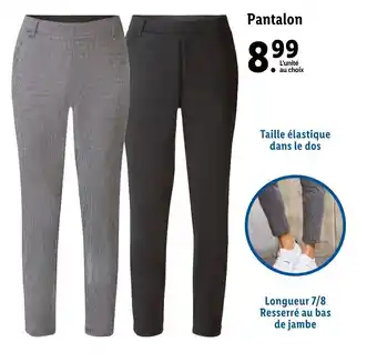 Lidl Pantalon offre