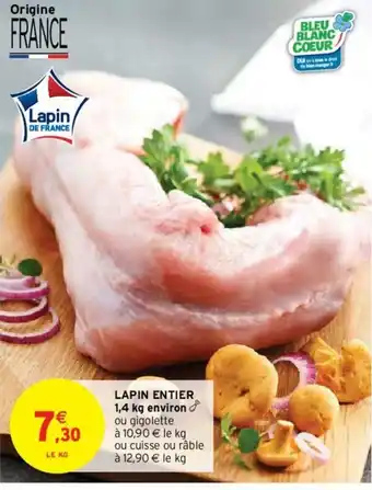 Intermarché Lapin Entier offre