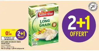 Intermarché Riz Long En Grain 10Min offre