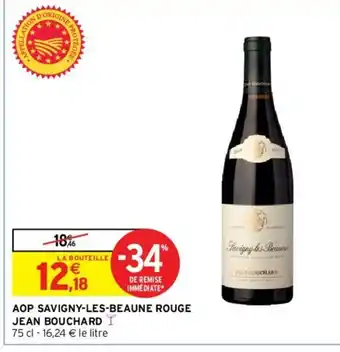 Intermarché AOP Savigny-Les-Beaune Rouge offre