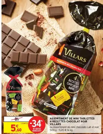 Intermarché Assortiment de Mini Tablettes offre