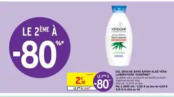 Intermarché Gel Douche Sans Savon Aloé Véra offre