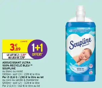 Intermarché Adoucissant Ultra offre