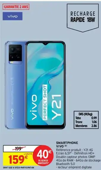 Intermarché Smartphone Vivo offre