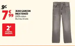 Auchan Inextenso jean garçon offre