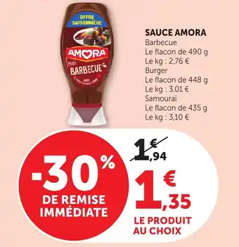 AMORA Sauce barbecue