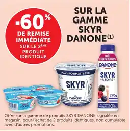 Bi1 Skyr danone offre