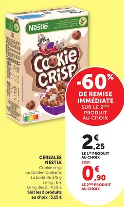 Bi1 Nestle Cookie Crisp offre