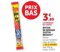 Bi1 JUSTIN BRIDOU Baton de Berger offre