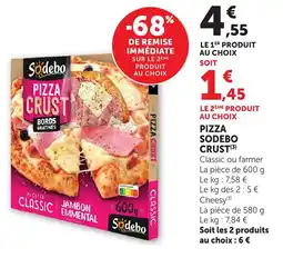Bi1 Sodebo Pizza Crust offre