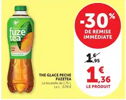 Bi1 fuze tea THE GLACE PECHE offre