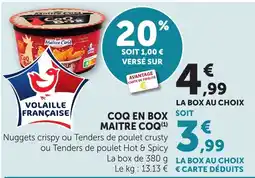 Bi1 Maitre coq coq en box offre