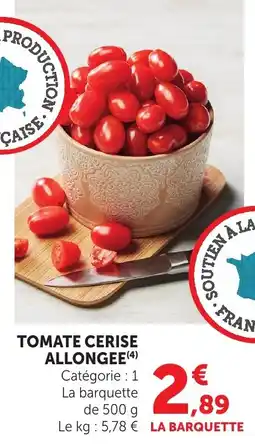 Bi1 TOMATE CERISE ALLONGEE offre