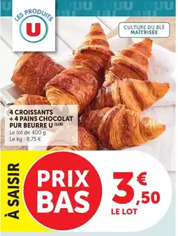 Bi1 U Croissants + Pains Chocolat offre