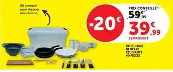 KIT CUISINE RENTREE ETUDIANTE