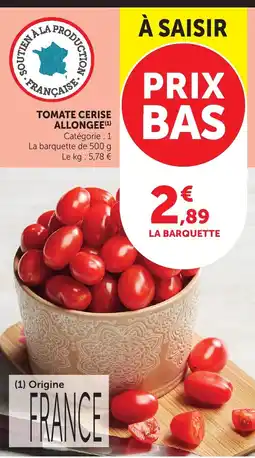 Bi1 TOMATE CERISE ALLONGEE offre