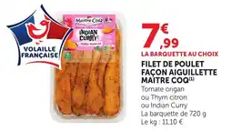 Maximarché Maitre Coq Filet de poulet offre