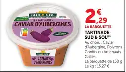 Maximarché SUD & SOL CAVIAR D'AUBERGINES offre