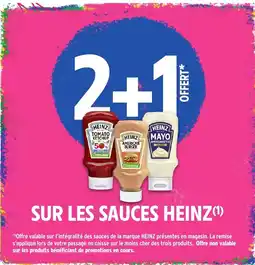 Intermarché HEINZ Sauces offre