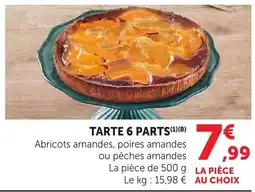 Maximarché Tarte 6 parts offre