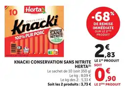 Maximarché Herta Knacki offre