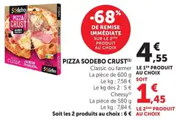 Maximarché Sodebo Pizza crust offre
