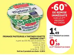 Maximarché Daysan Breton Madame Loik offre