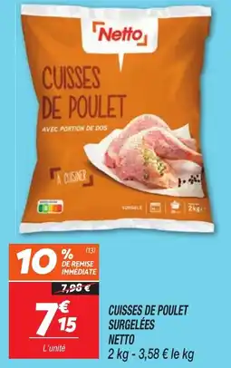 Netto Netto Cuisse de poulet offre