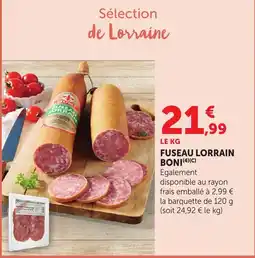 Maximarché BONI Fuseau Lorrain offre