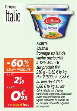Netto Galbani Ricotta offre