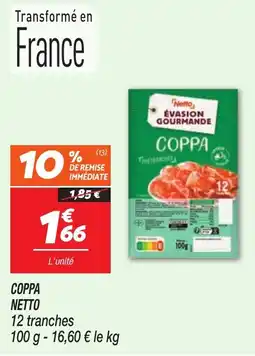 Netto Netto Coppa offre