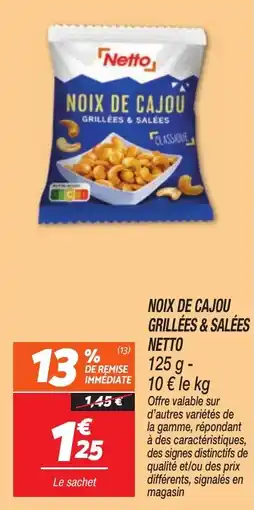 Netto Netto Noix de Cajou offre