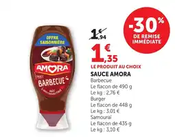 Maximarché AMORA Sauce Barbecue offre