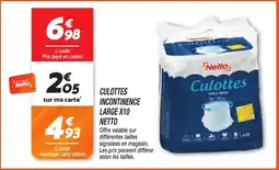 Netto Netto Culottes offre