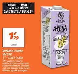 Netto ViviCosi BOISSON A L'AVOINE offre